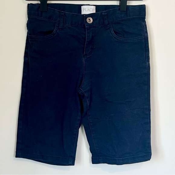 Place Navy Blue Shorts - Girls 10 - Picture 1 of 7